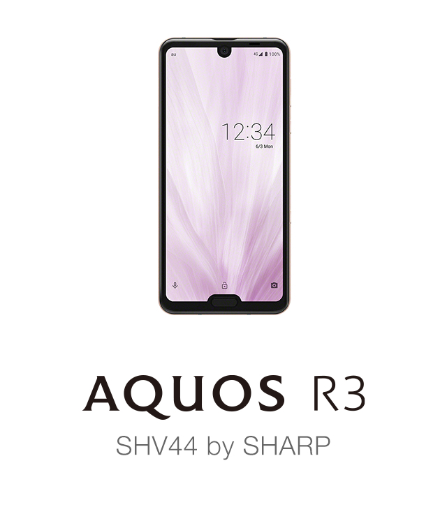 【SIMフリー/新品未使用】au AQUOS R3 SHV44/ブラック