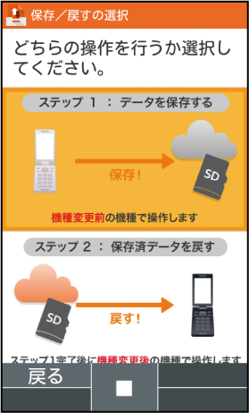 データを移行する スマホならではの設定 基本の操作 設定