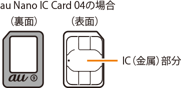 au ICカード（SIMカード）について | Galaxy Note20 Ultra 5G SCG06 